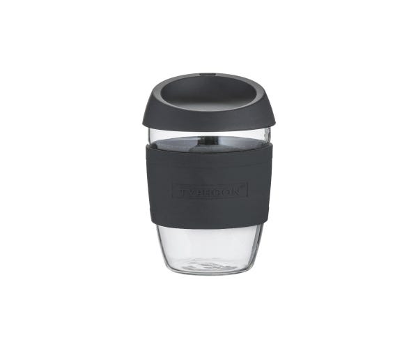 Pure Glass Reusable Black Coffee Cup